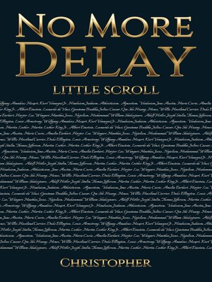 cover image of No More Delay